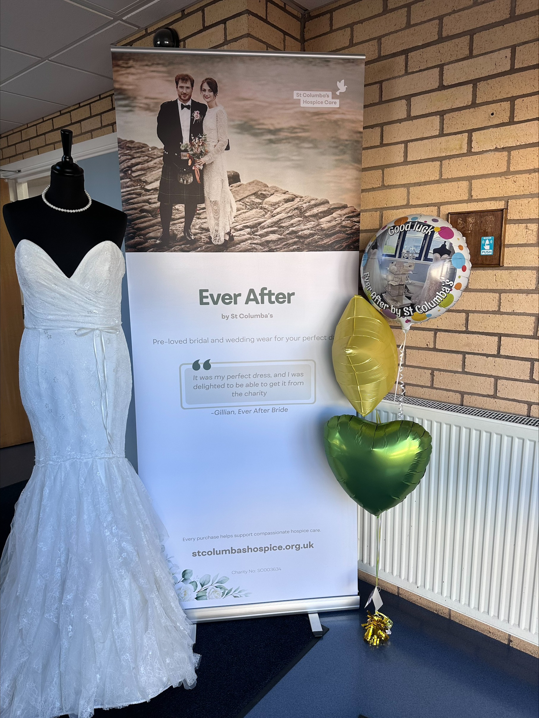 New Musselburgh Bridal Boutique Opens to Support Local Hospice Care image